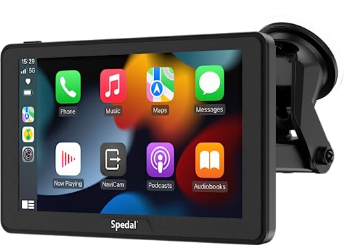 2023 Newest Portable Car Stereo with Wireless CarPlay and Android Auto