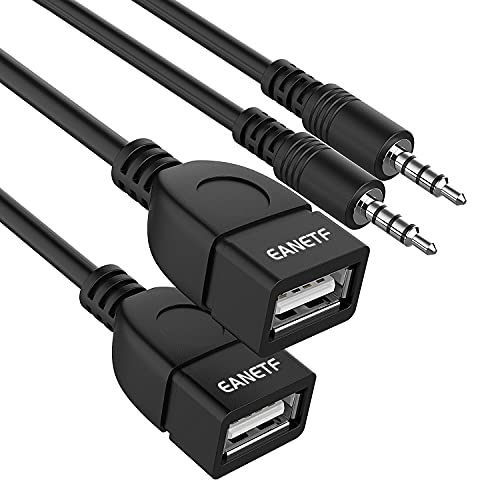 Eanetf USB to Aux Audio Adapter