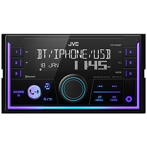 JVC Double Din Bluetooth Car Stereo
