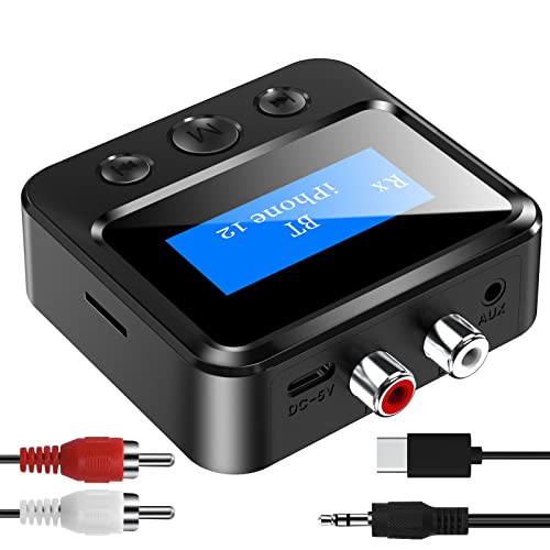 Bluetooth Transmitter Receiver - Wireless Audio Adapter