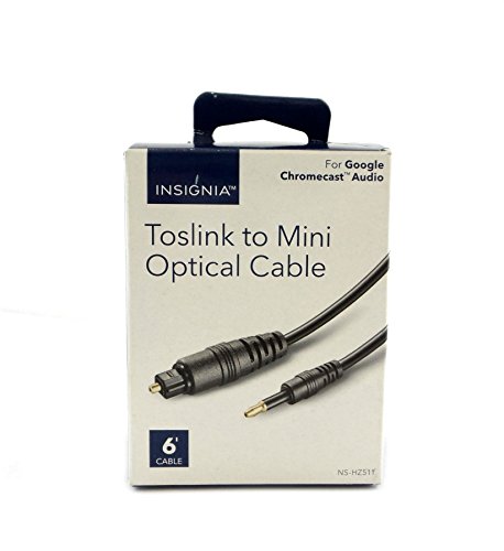 Insignia Chromecast Audio Optical Cable - Connect with Ease