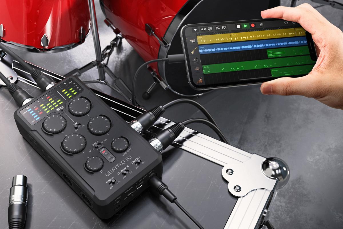 How Connect An Audio Interface To The Phone