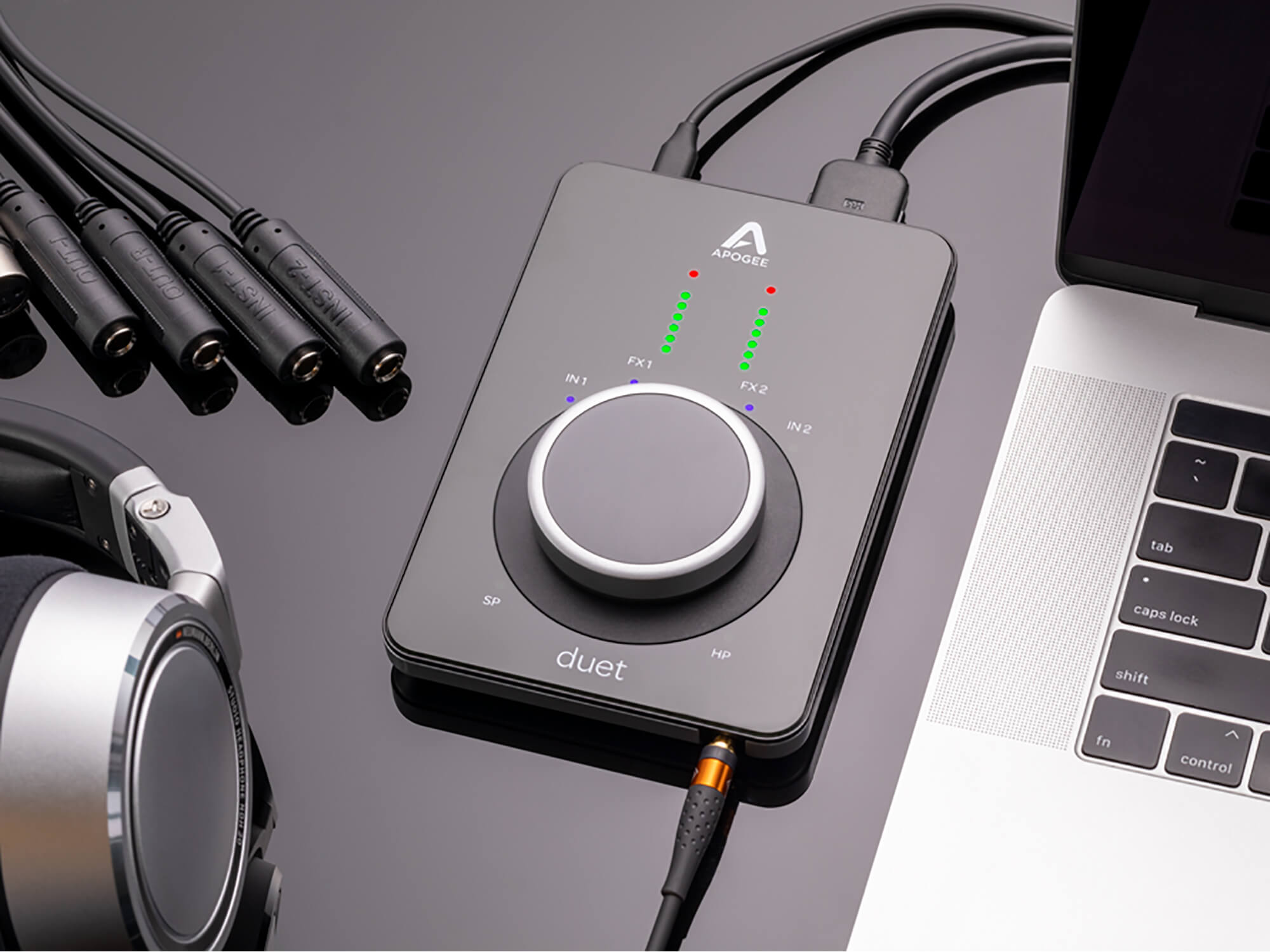 How To Connect Apogee Duet Audio Interface To Speakers