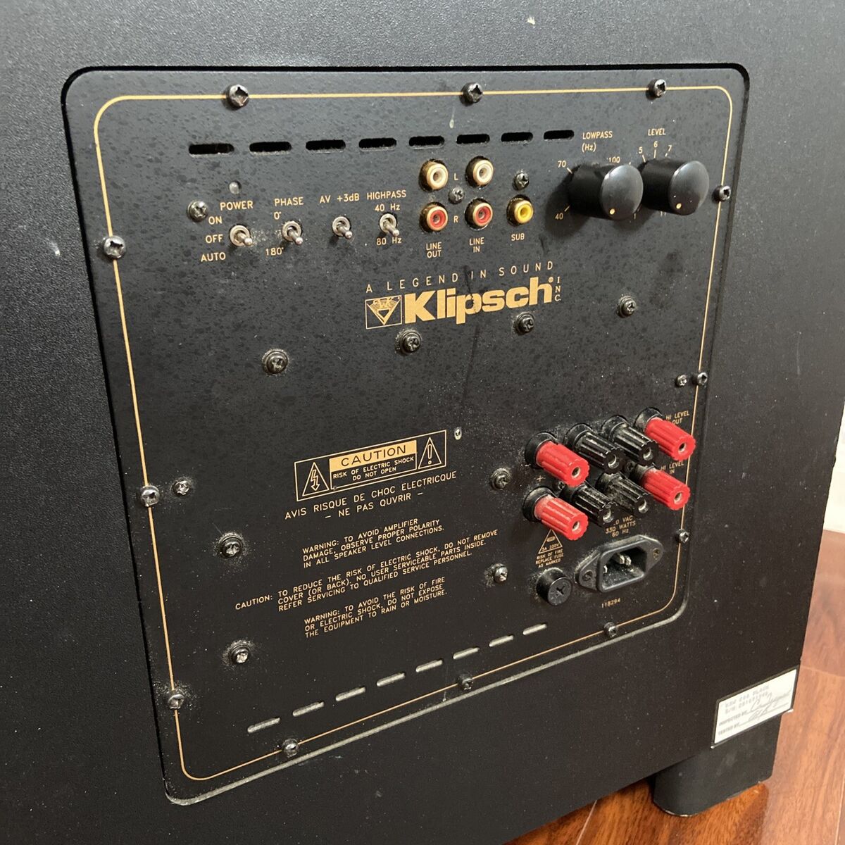 How To Connect Klipsch Subwoofer To Yamaha Receiver