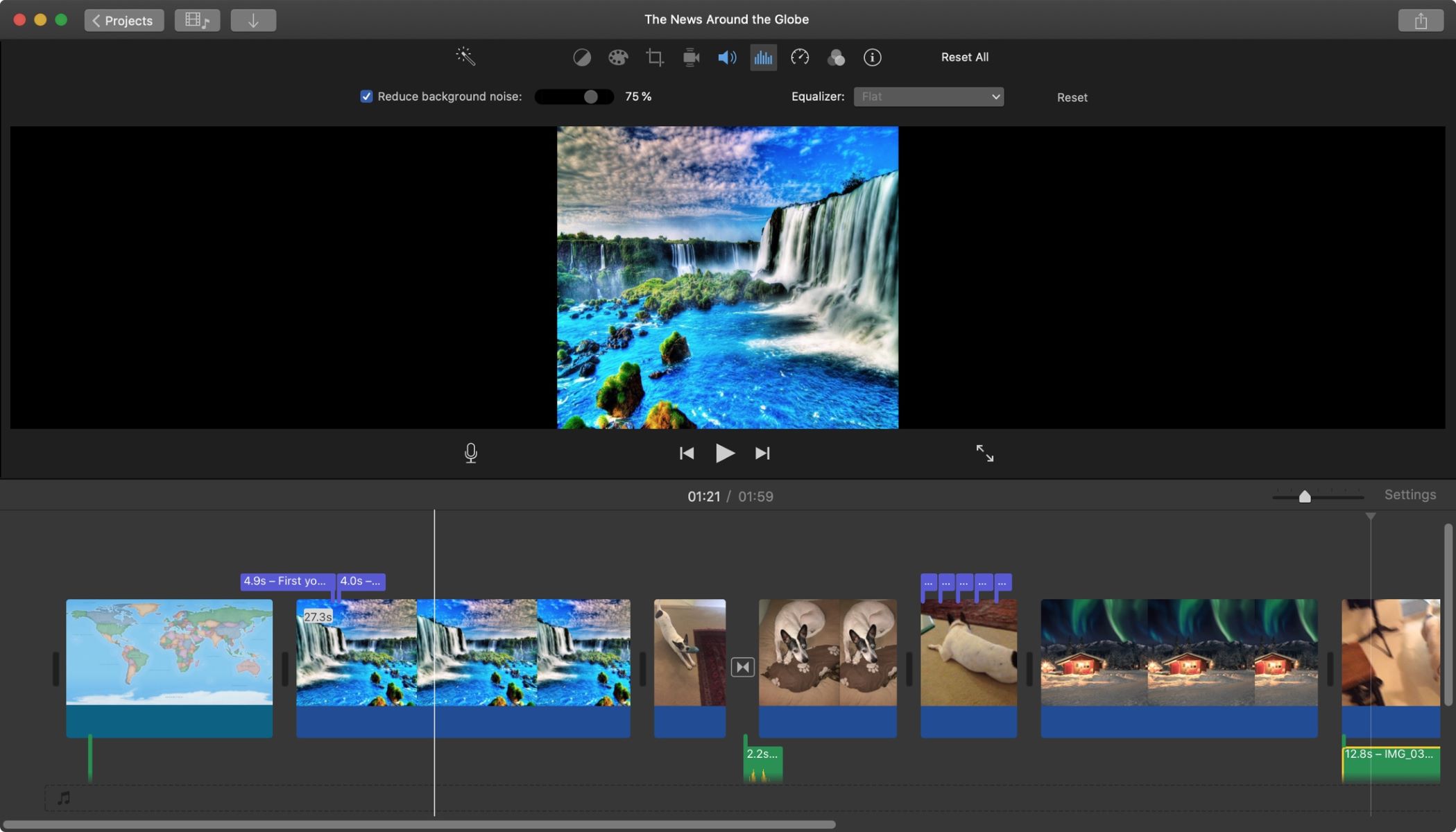 How To Cut Background Music In IMovie