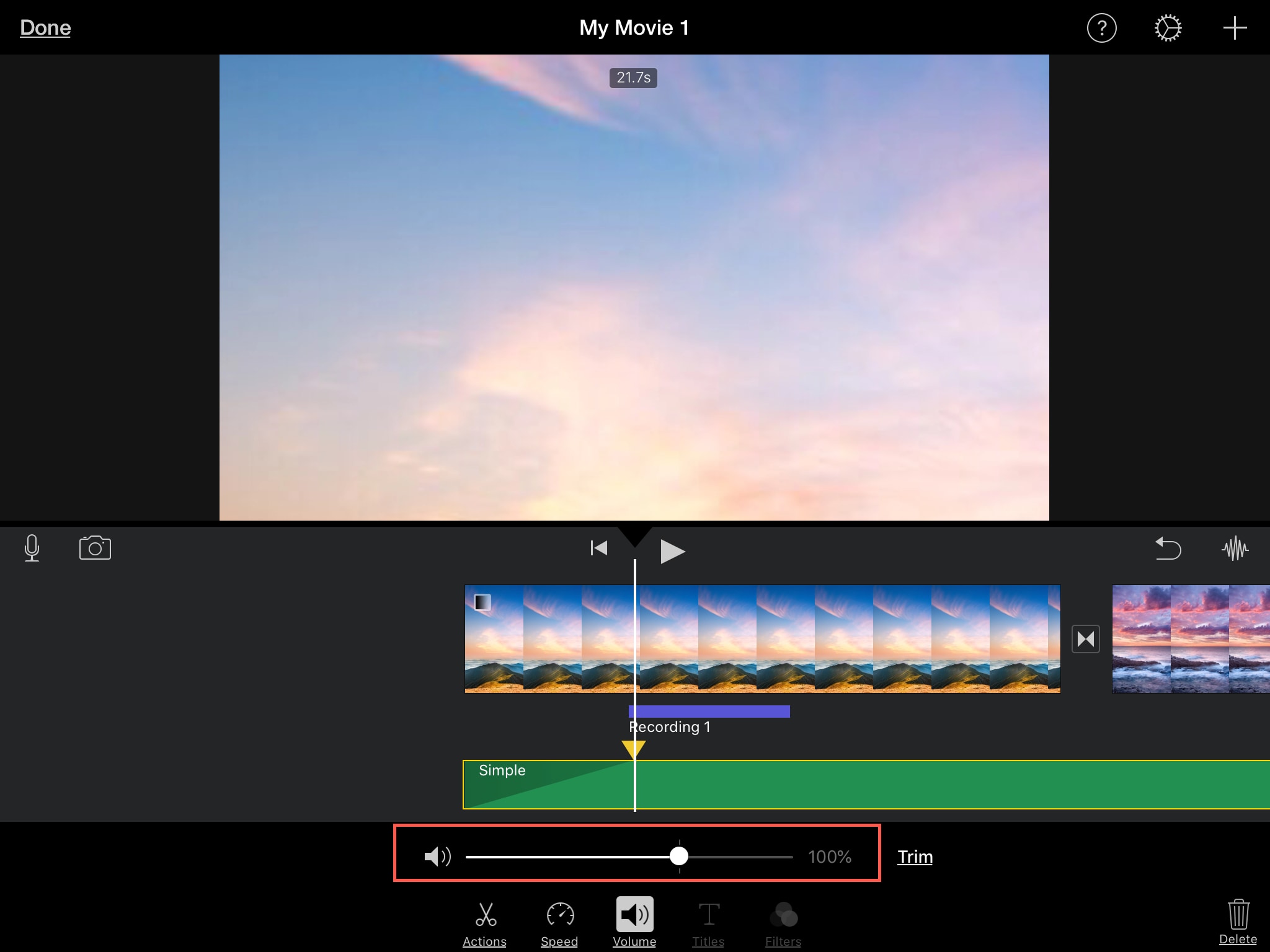How To Lower Volume Of Background Music In IMovie