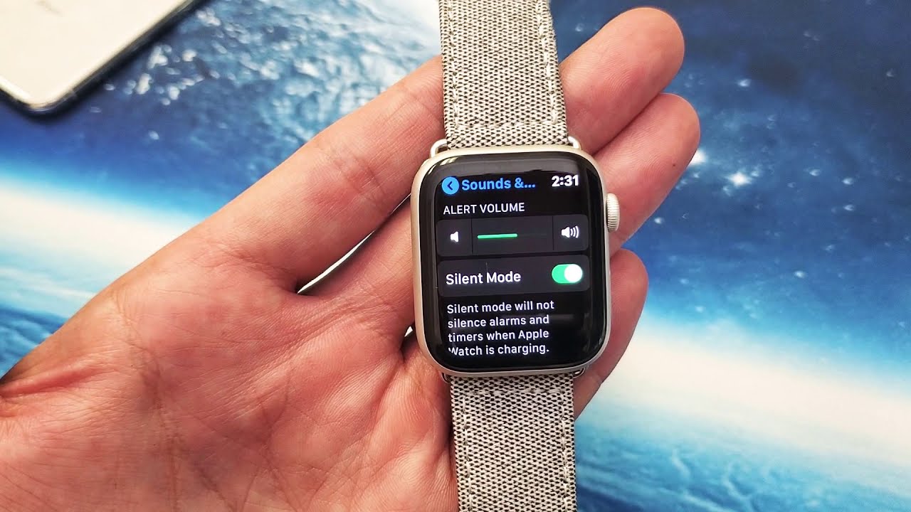 How To Turn Apple Watch Sound Off