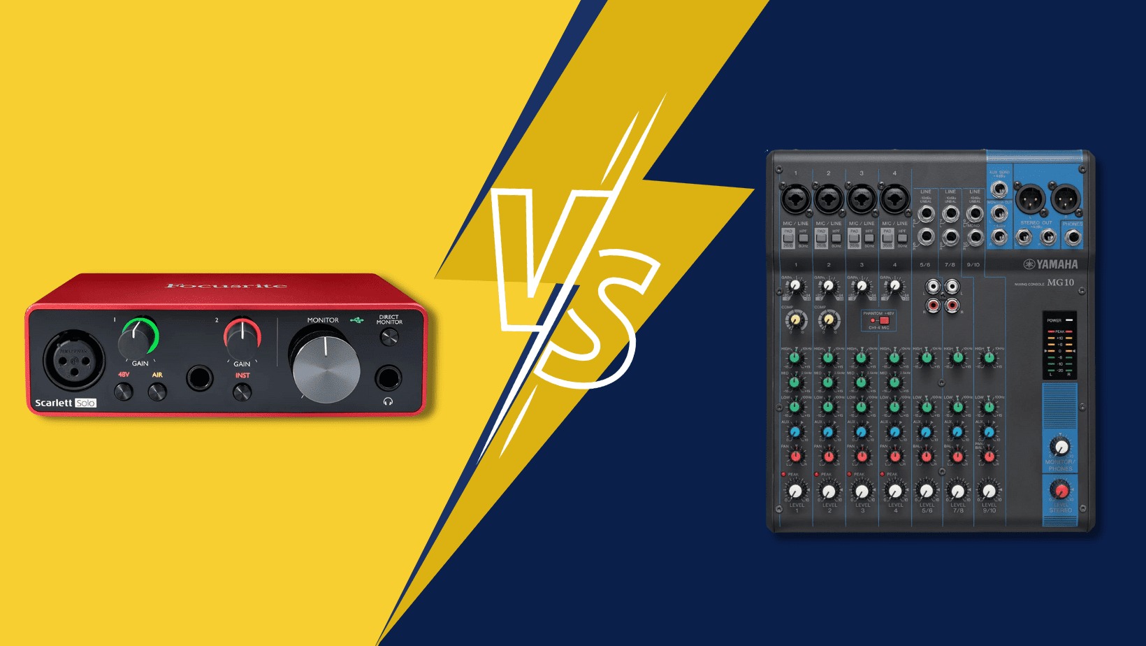 What Is The Difference Between Audio Interface And Mixer