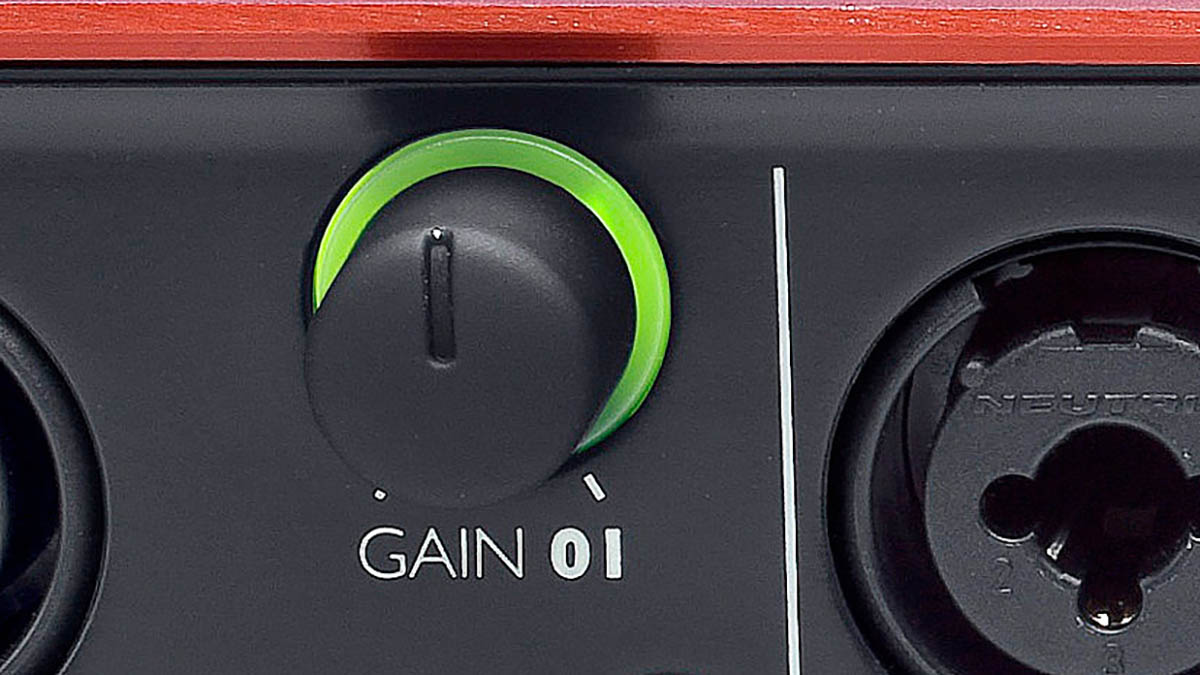 What Is The Proper Gain Setting On The Audio Interface