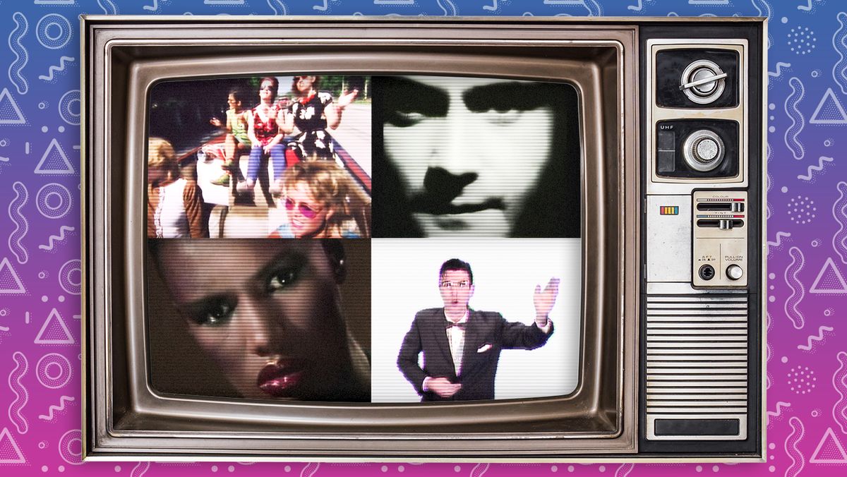 What Music Video Television Station Started Playing Rock Music In The 1980s?