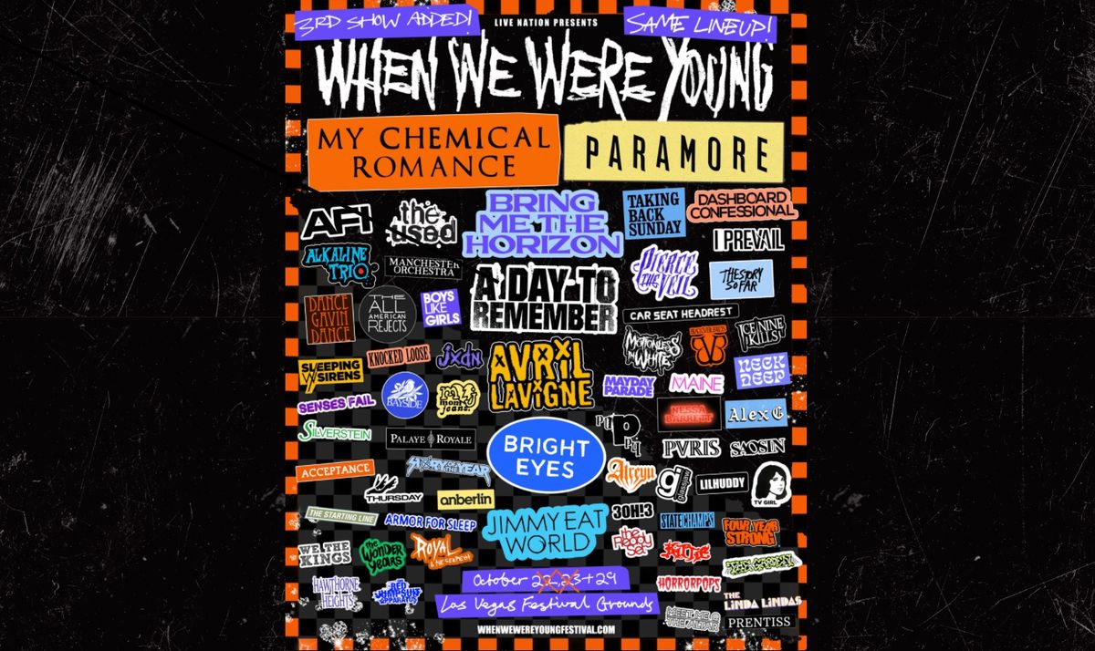 When We Were Young Festival Lineup