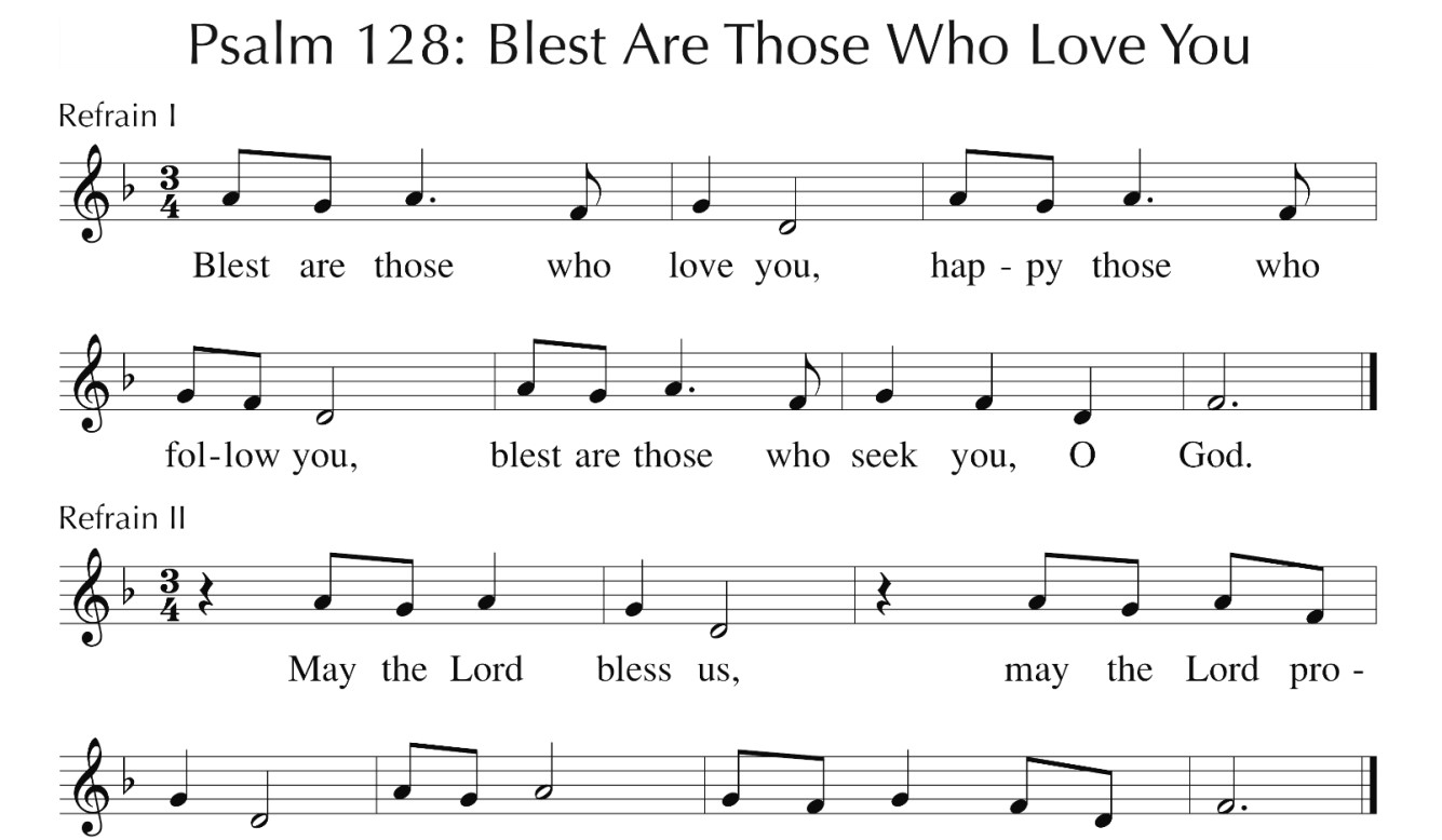 Blest Are Those Who Love You Haugen Sheet Music