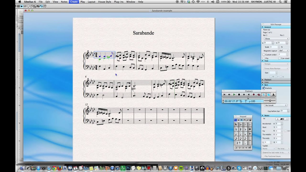 How To Change Playback Tempo In Sibelius