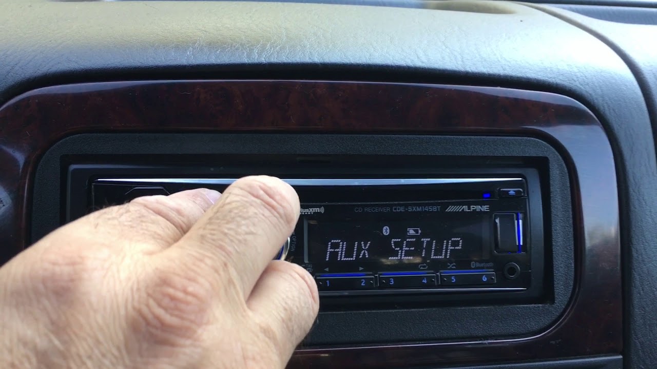 How To Change The Time On Alpine Car Stereo