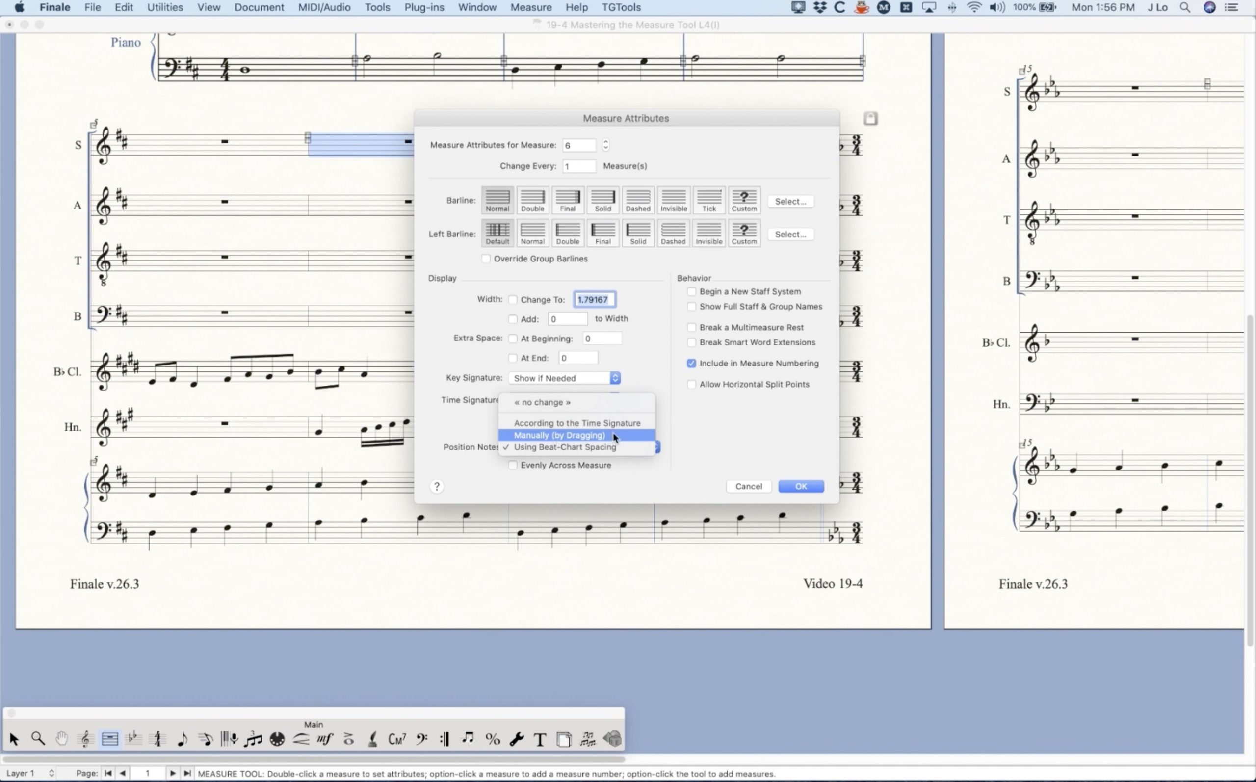 How To Get Finale To Playback From Measure