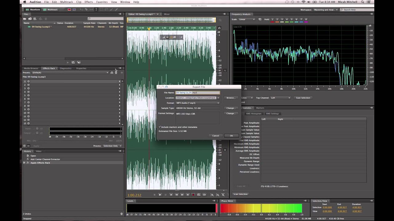 How To Make A Song Acapella In Audition