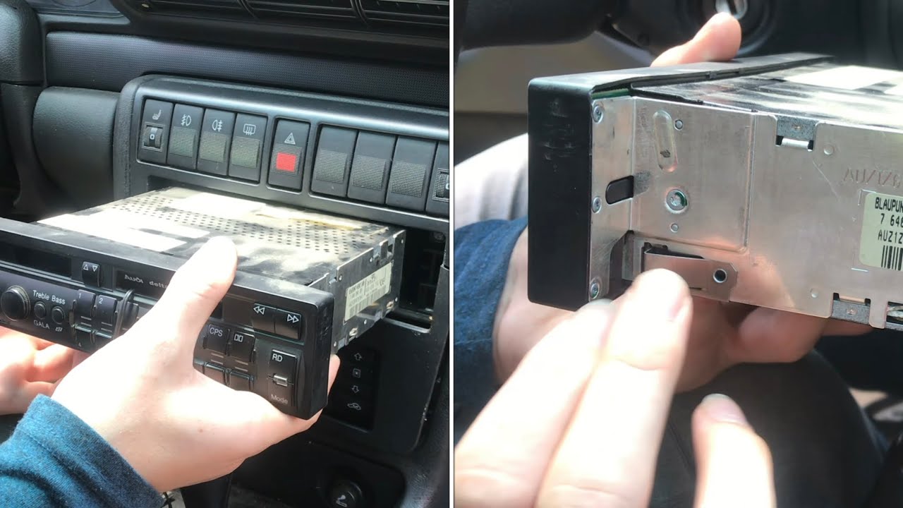 How To Remove A Car Stereo Without Din Tools