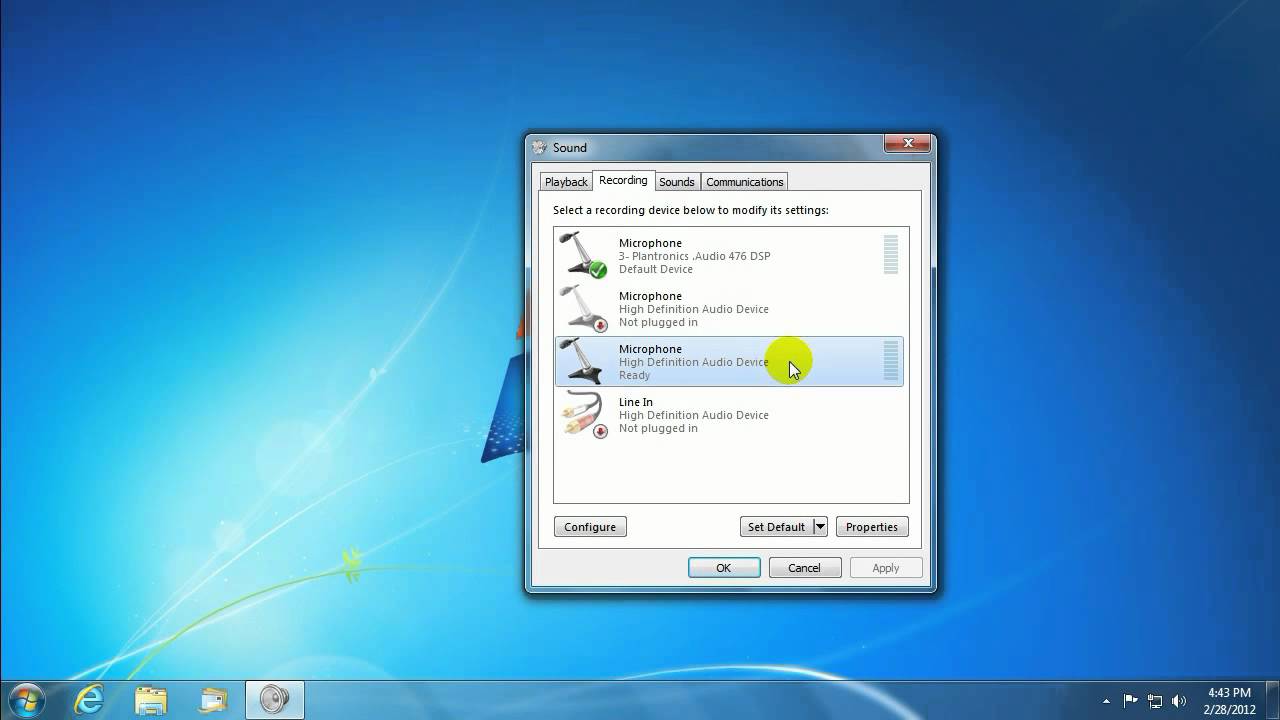 How To Set Default Audio And Video Playback Different File Types In Windows 7