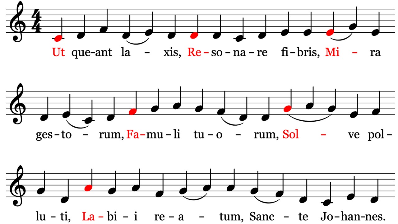 Music In Which Each Syllable Of A Text Is Set To One Musical Note