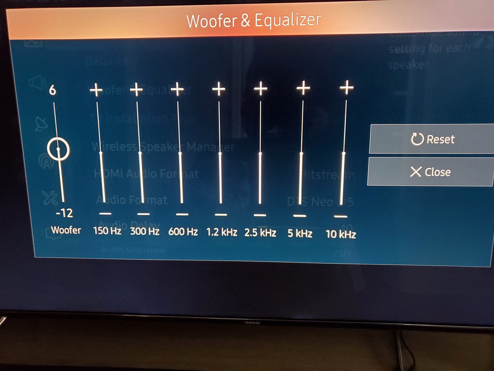What Is The Sound Frequency Settings On A Sound Bar