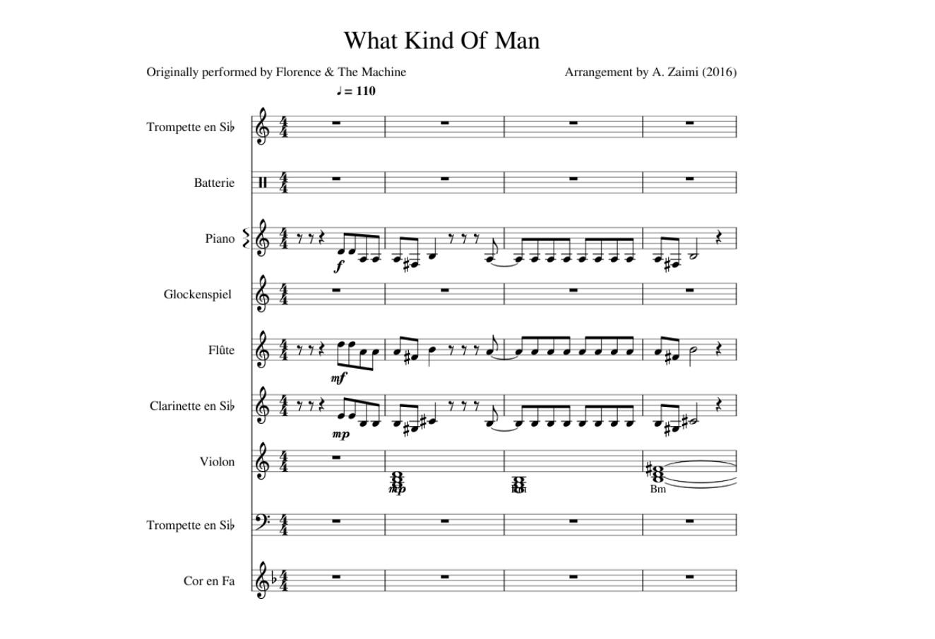 What Kind Of Man Sheet Music