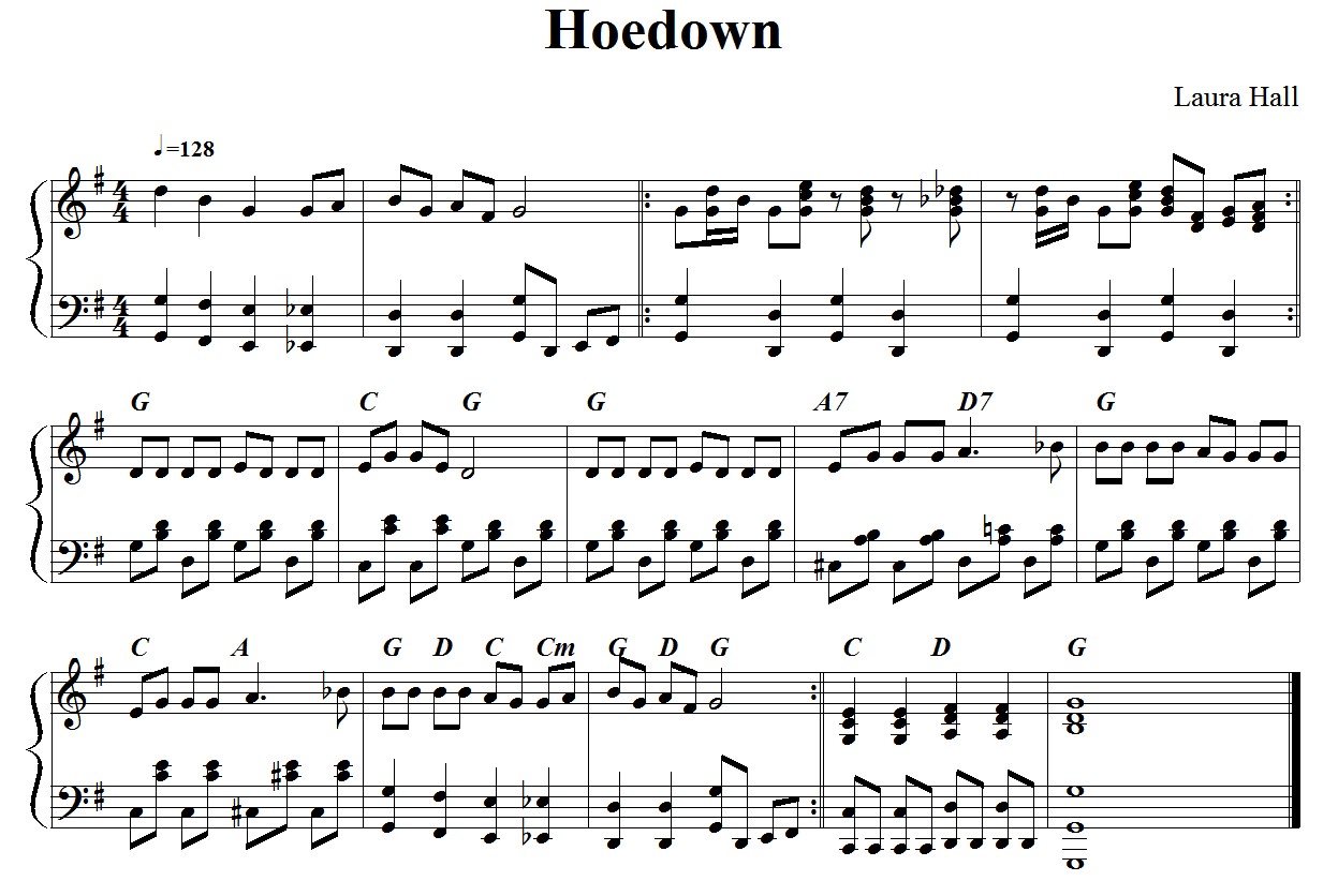 Whose Line Hoedown Sheet Music