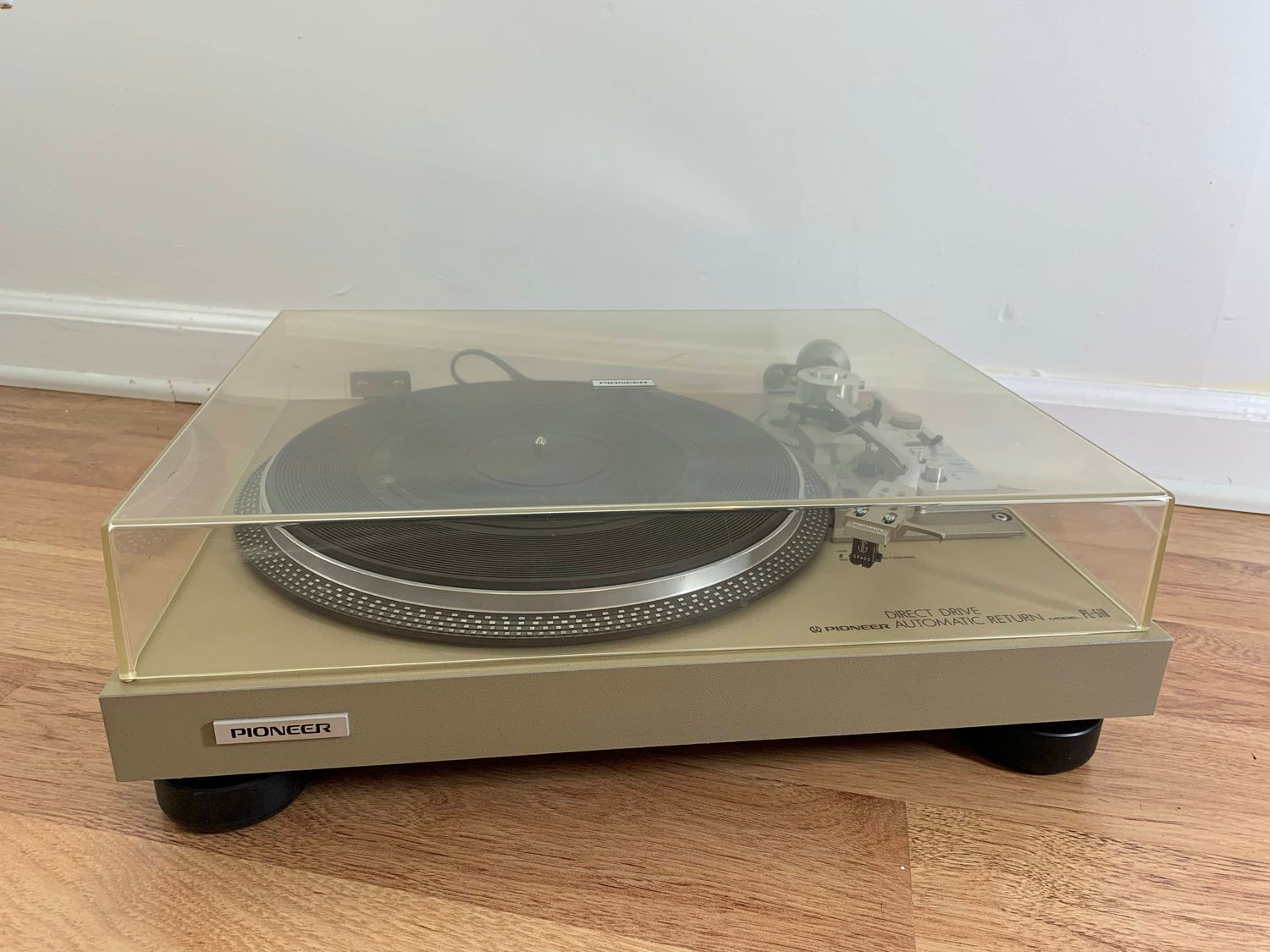 How Do I Make My Pioneer Pl-518 In To A Manual Turntable
