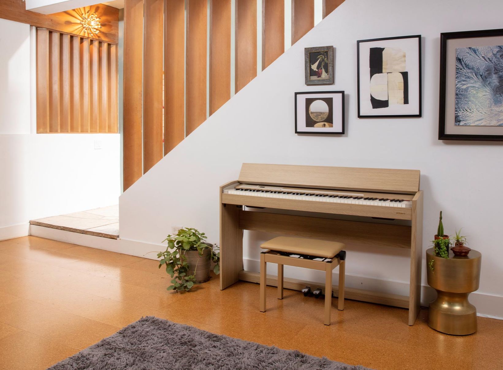 How To Decorate A Piano Top