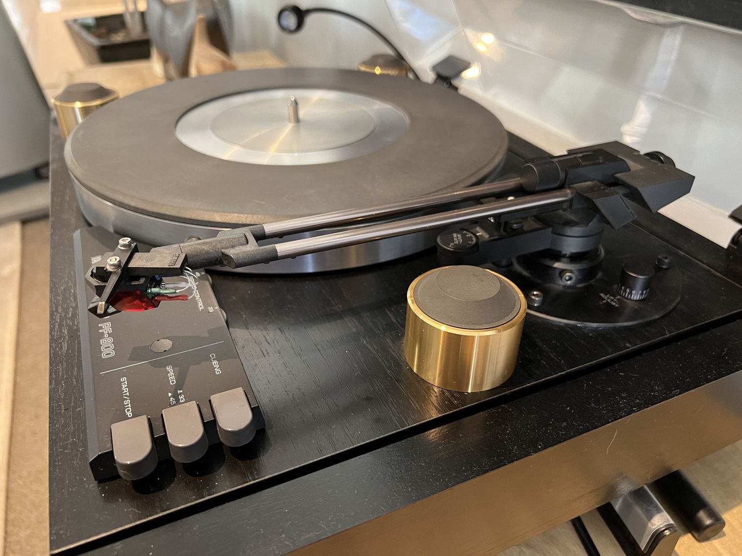 How To Fix A Yamaha Yp-800 Turntable Spindle Out Of Axis