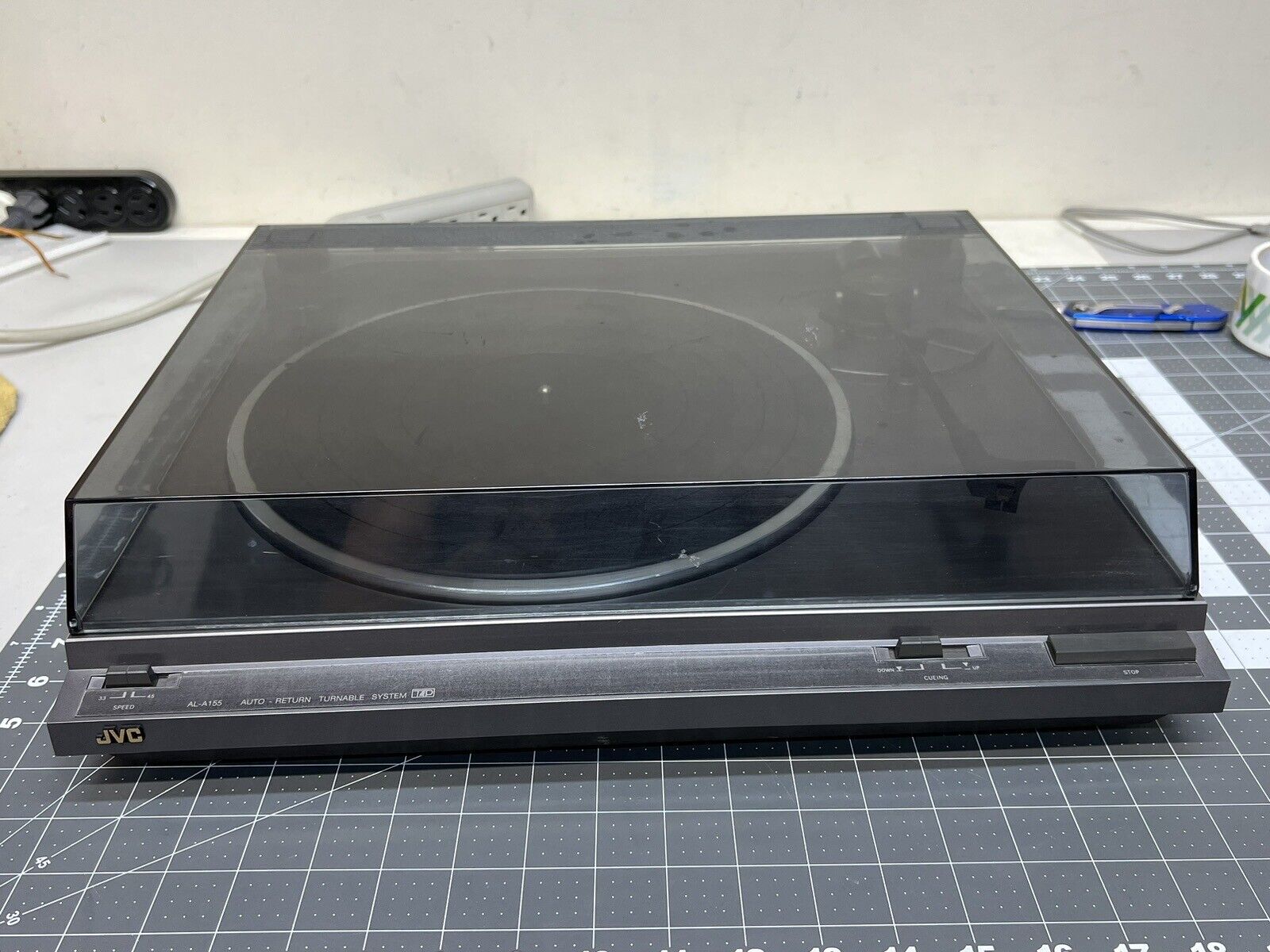 How To Hook JVC Turntable Al-A158 To Speakers