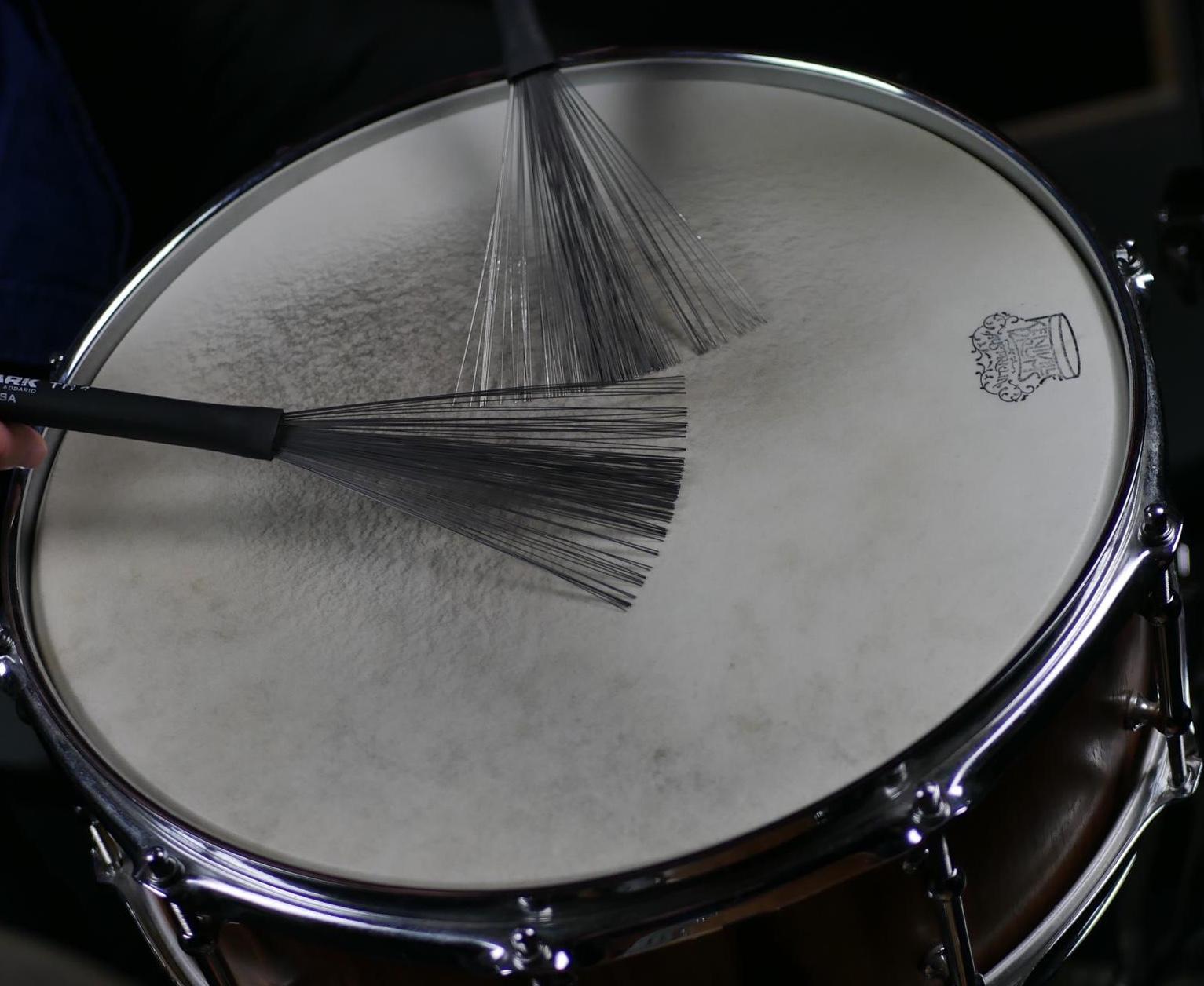 How To Notate Brushes On Drums