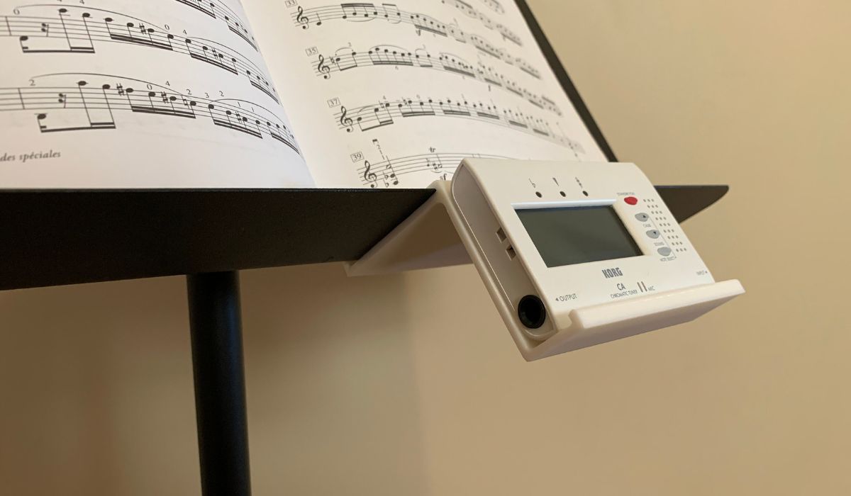 How To Secure A Metronome On The Music Stand