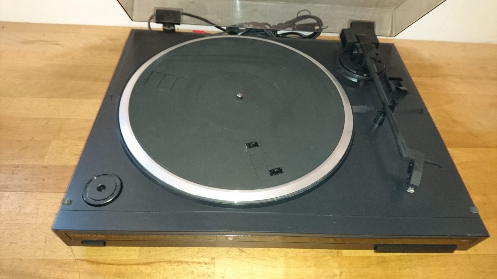 How To Set Tracking Force On Kenwood KD-49F Turntable