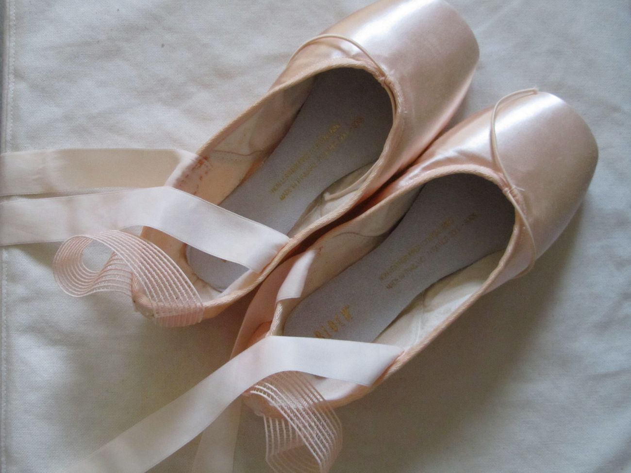 How To Sew Ribbons To Ballet Shoes
