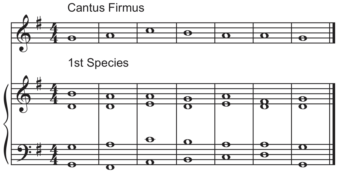 Music Theory How To Write A Cantus Firmus