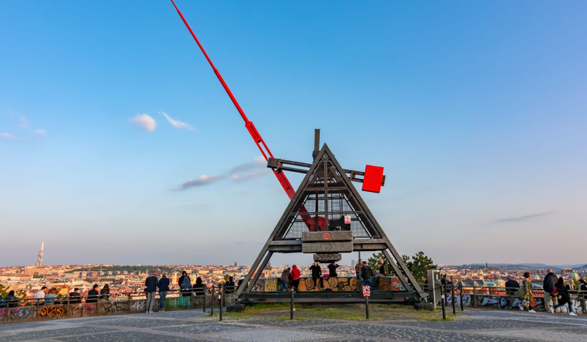 What Is The Meaning Of The Giant Metronome In Prague?