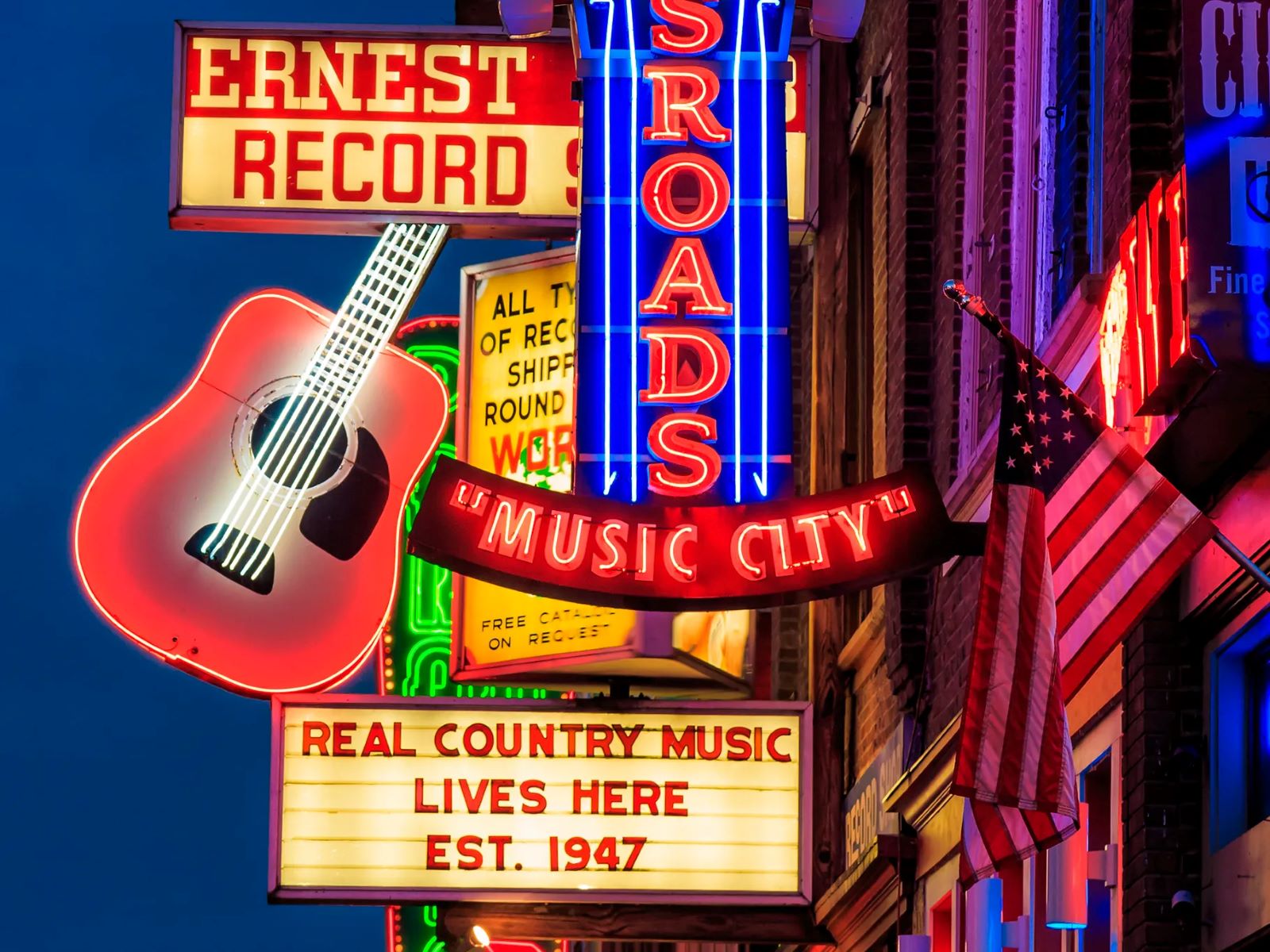 What Record Label Helped Launch The Recording Industry In Nashville?
