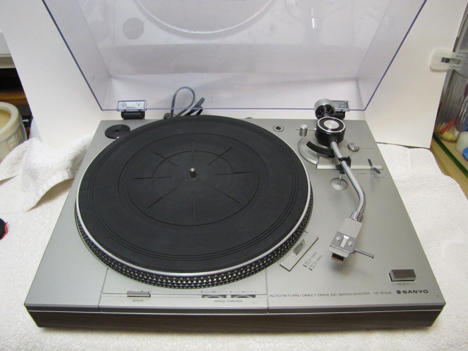 What Year Was Sanyo Turntable 1012A Manufactured