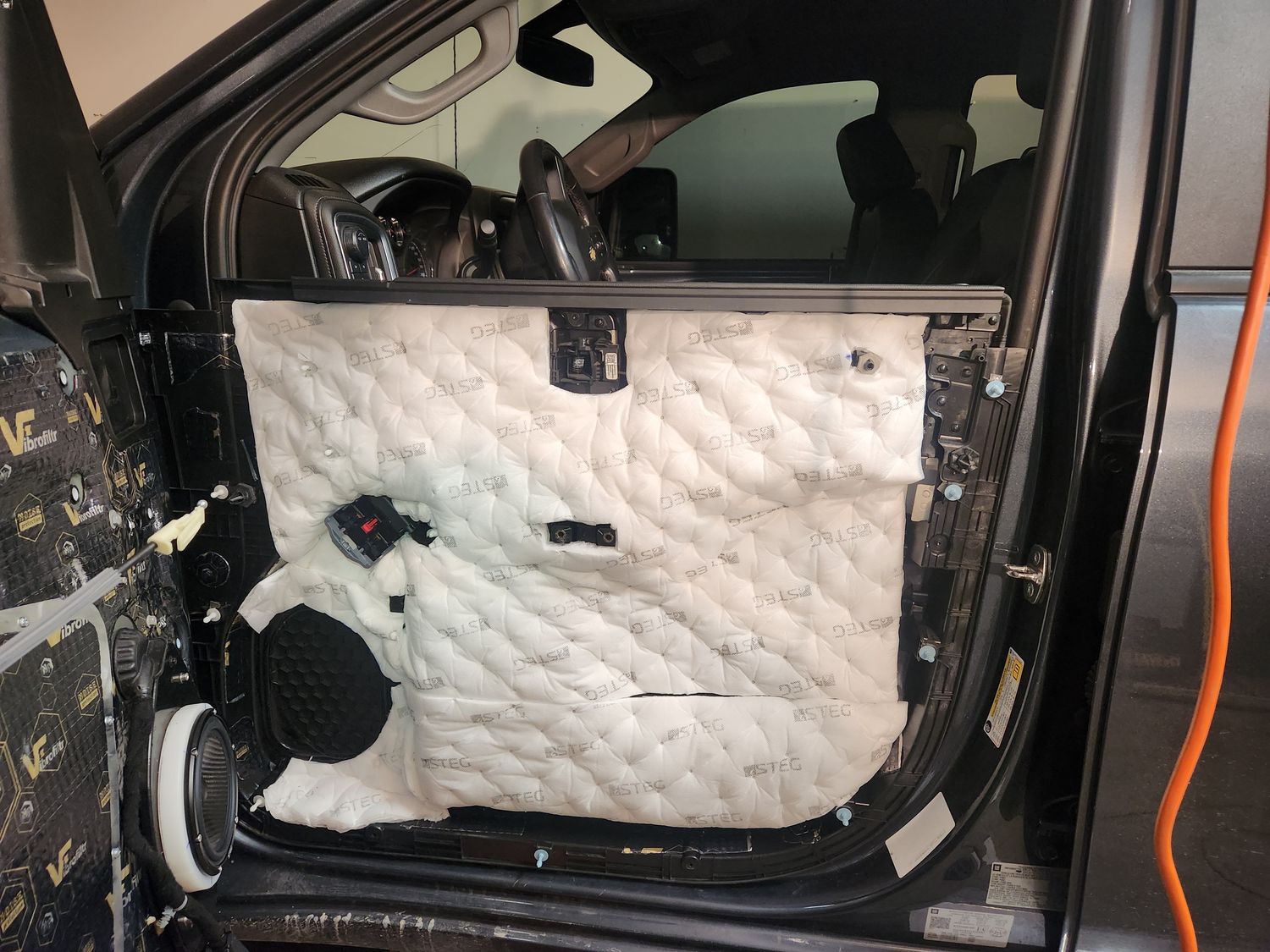 Where To Apply Door Soundproofing Chevy Express