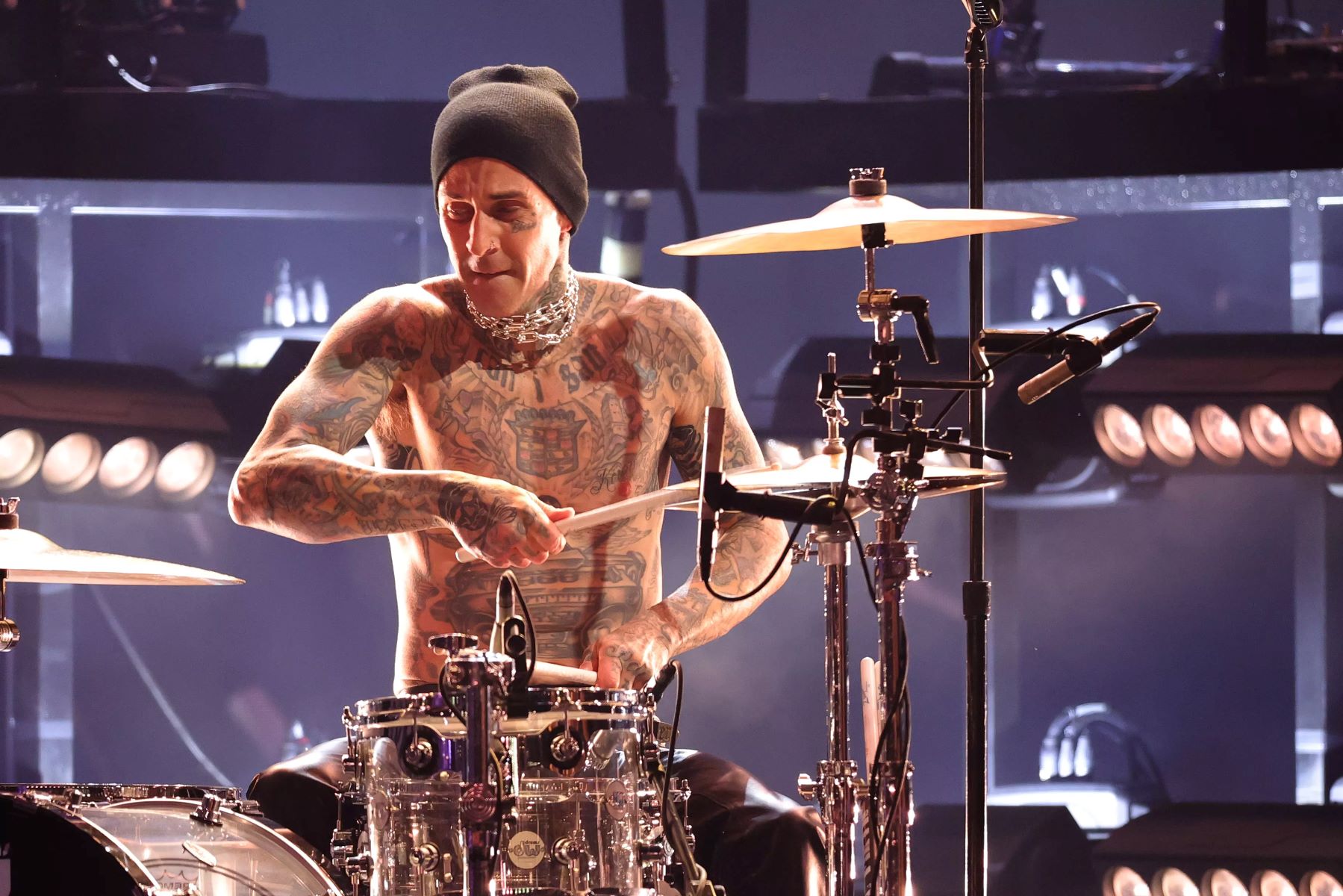 Who Did Travis Barker Play Drums For