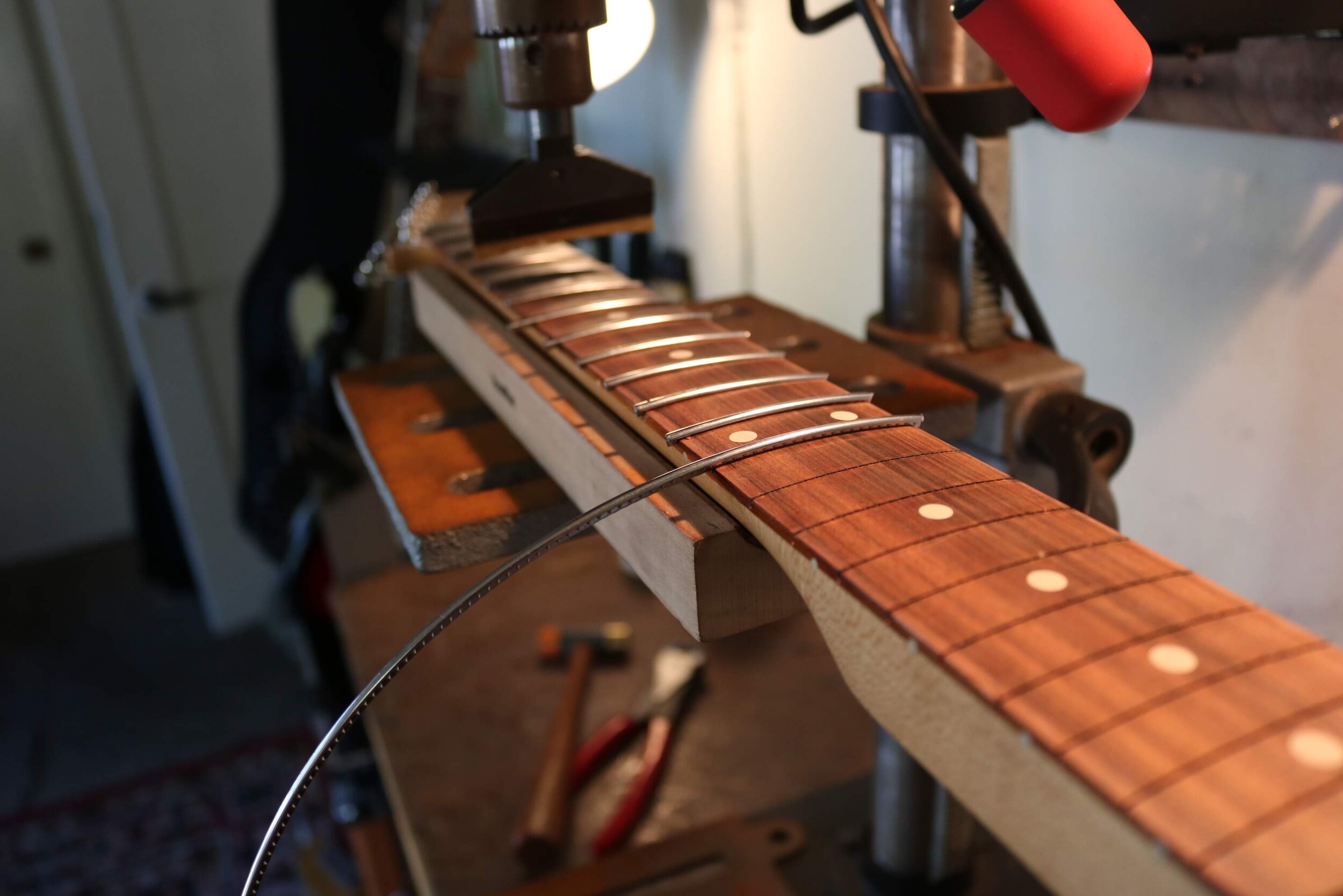 How To Fret Level A Guitar