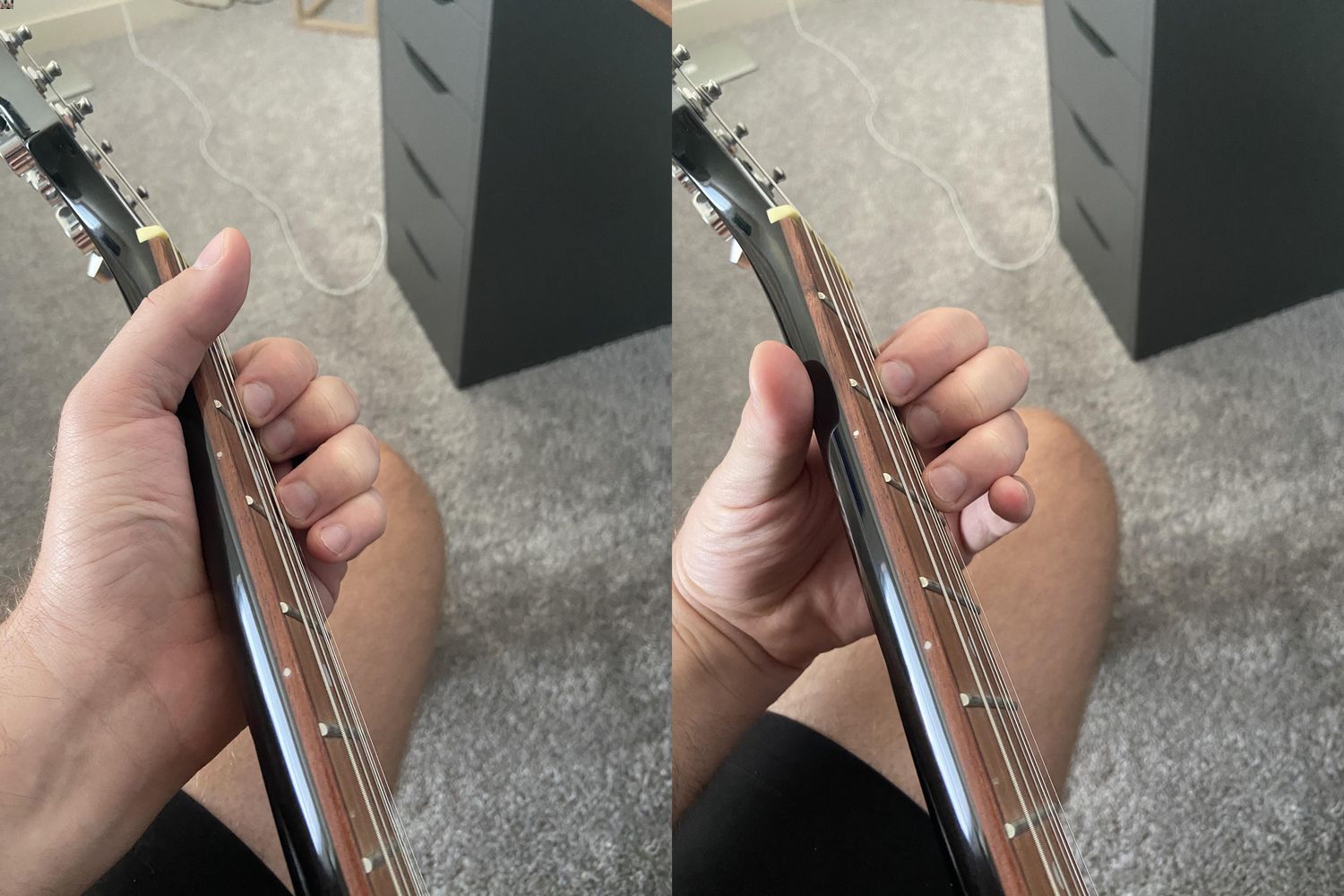 How To Hold A Guitar Neck
