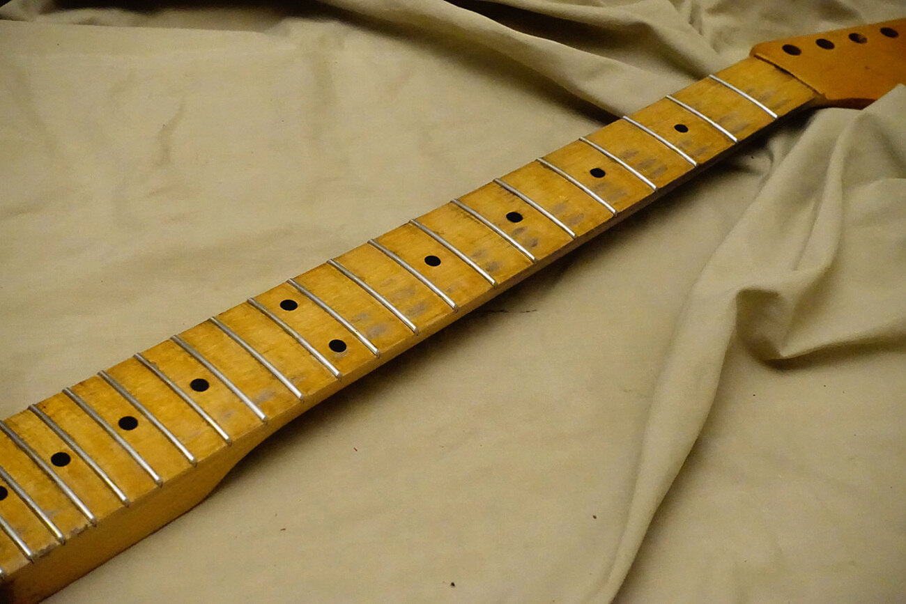 How To Relic A Guitar Neck