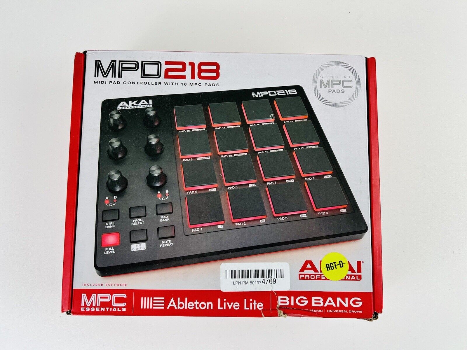 How To Use The Williams Allegro 2 As A MIDI Controller Using The Akai Professional MPD218