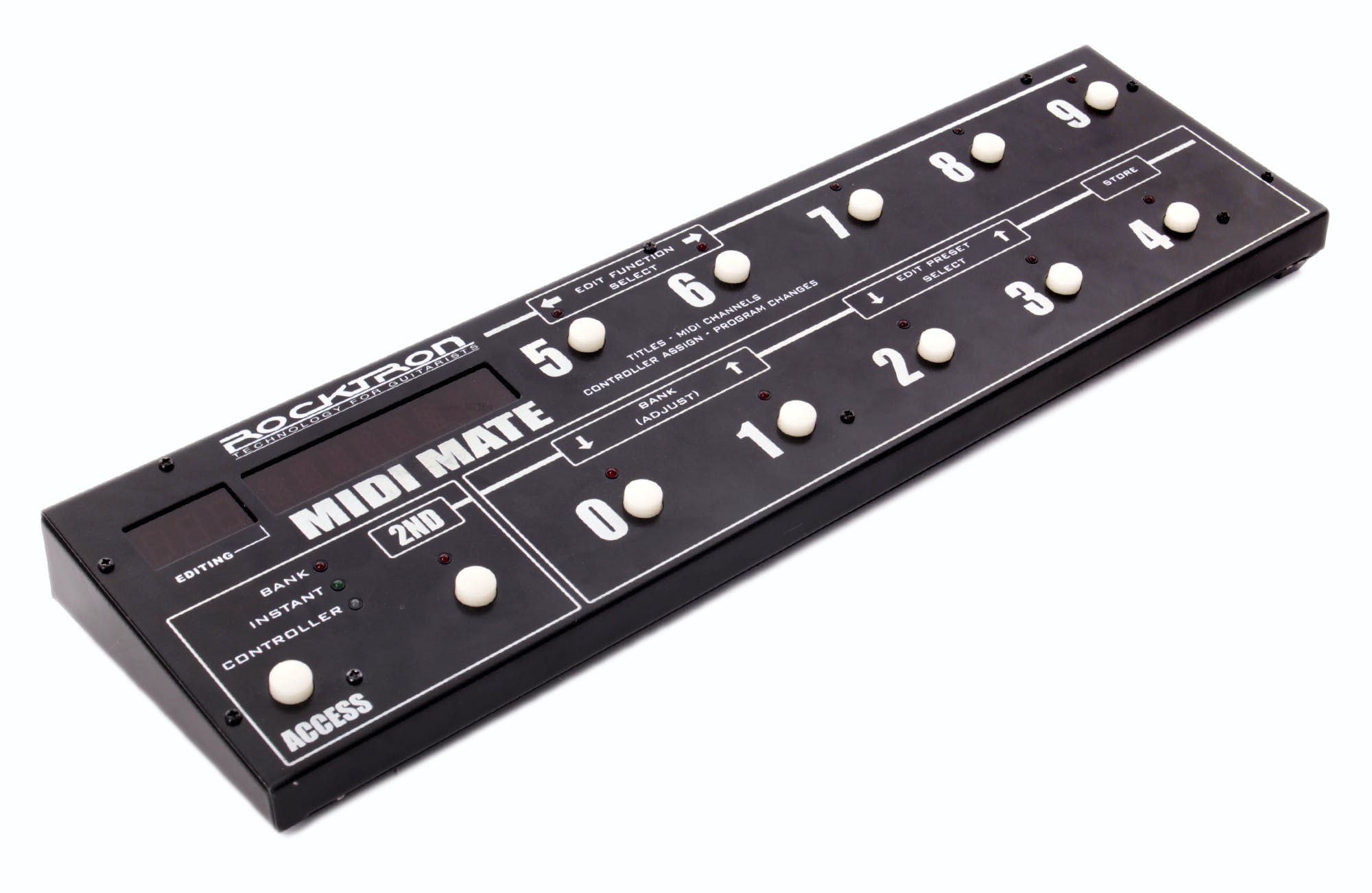 Rocktron MIDI Mate: How To Set Button To Toggle Or Latch