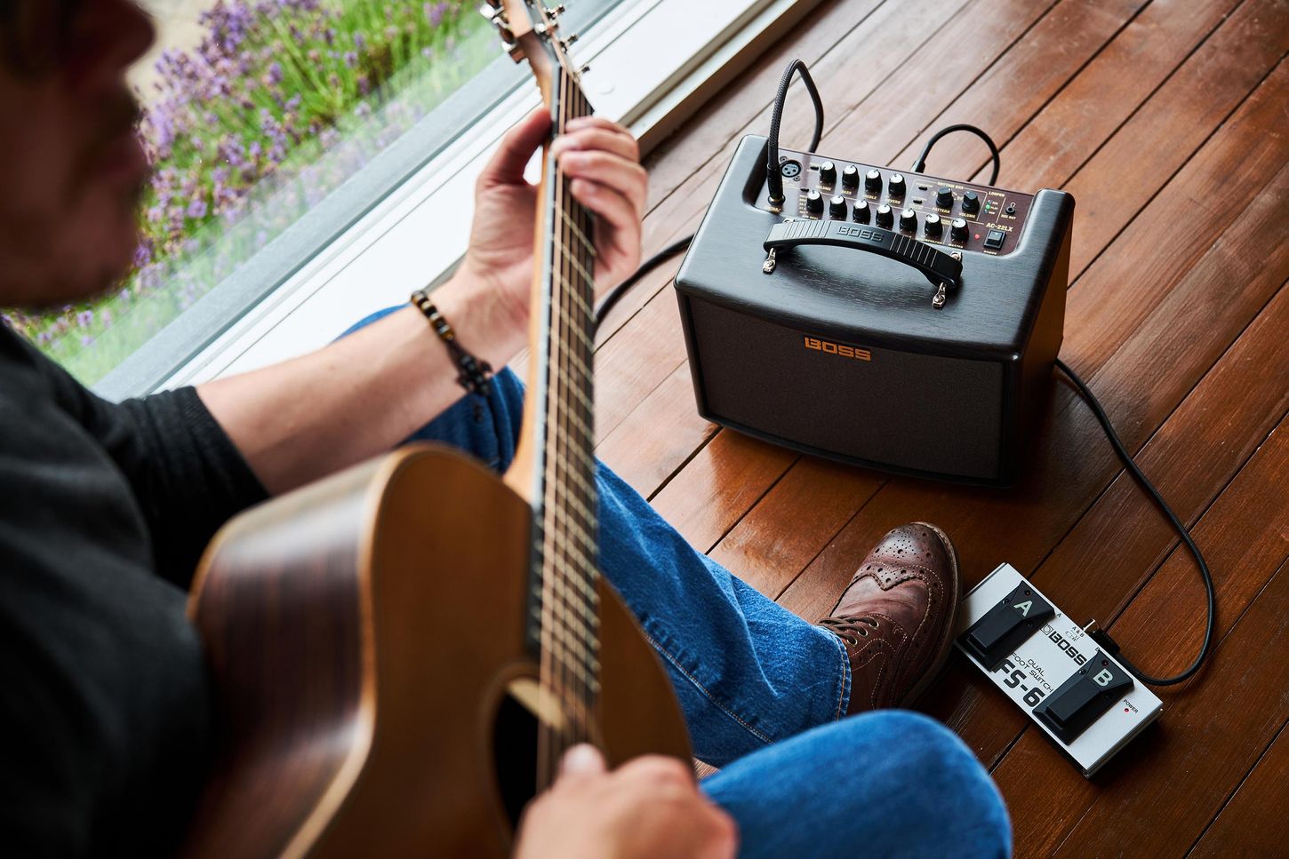 How To Connect Acoustic Guitar To Amp