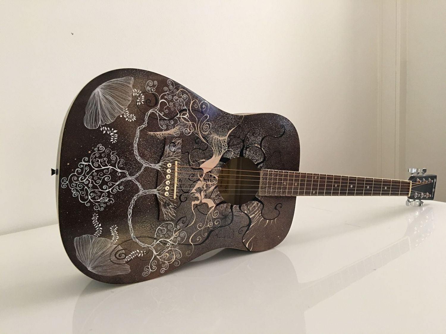 How To Paint An Acoustic Guitar