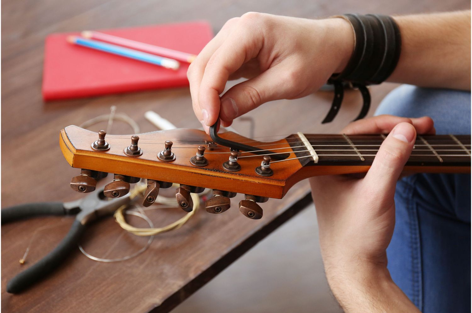 How To Remove The Pins From An Acoustic Guitar