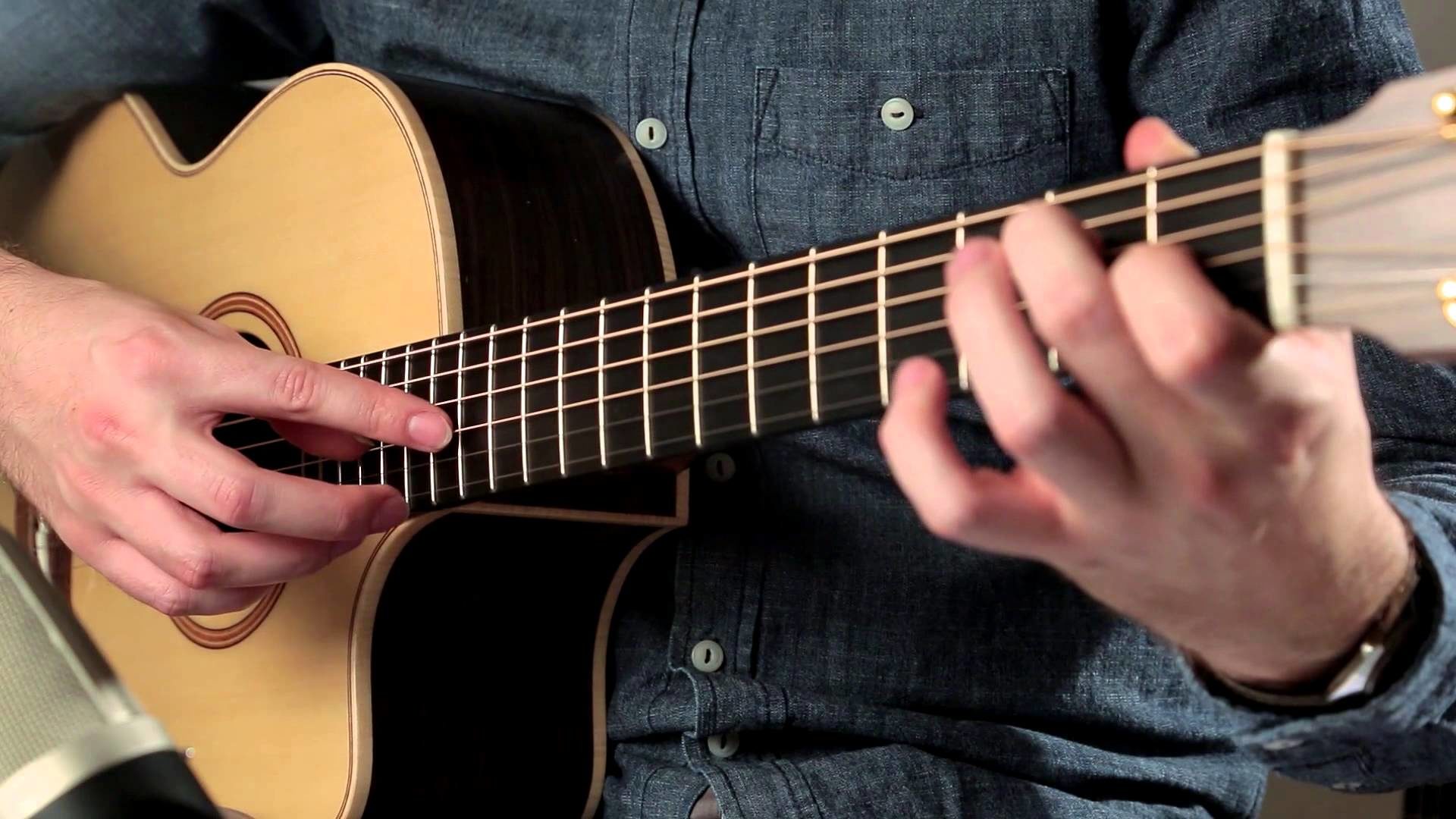 How To Tap On Acoustic Guitar