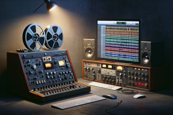 The Evolution of Recording Equipment: From Analog Tape Machines to Digital Workstations